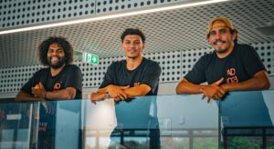 KJR celebrating our partnership with goondoi aboriginal corporation