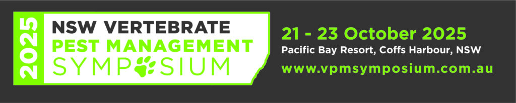 2025 NSW Vertebrate Pest Management Symposium Banner